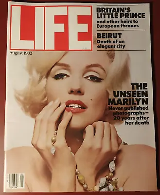 LIFE: August 1982 - US Magazine / Marilyn Monroe • $50