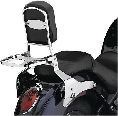 Palidin QuickSet Backrest For Honda VTX1300C 2004-2006 Black • $174.96