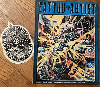 Tattoo Artist Magazine #7: Filip Leu Mike Malone T. McStay Tony D’anessa • $65