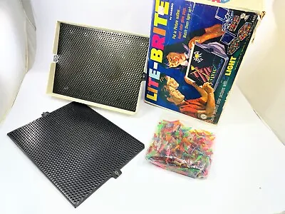 1967 Vintage Lite-Brite Original Box Pegs • $29.99