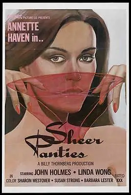 SHEER PANTIES Movie POSTER 27x40 John Holmes Annette Haven • $17.98