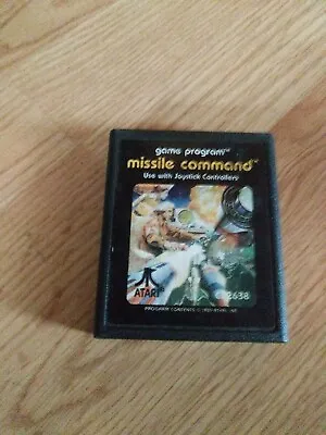 Atari  Missle Command  Cx2638- Cartridge Only B12 • $10
