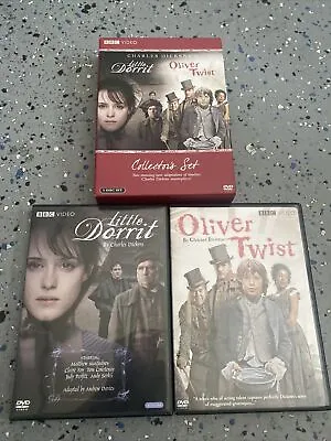 $15.99 • Buy Charles Dickens's Little Dorrit & Oliver Twist Collector's Set 5 Disc DVD Set