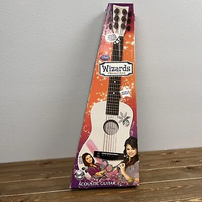 $248.50 • Buy RARE Disney Channel Selena Gomez Wizards Of Waverly Place Acoustic Guitar 2010