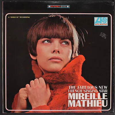 MIREILLE MATHIEU: The Fabulous New French Singing Star ATLANTIC 12  LP 33 RPM • $15