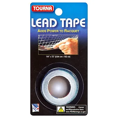 Tourna Racquet Lead Tape ¼ Inch X 72 Inches • $9.96