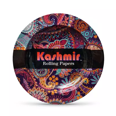 Kashmir Round Metal Ashtray #1 Cigarette Cigar Holder Ash Try For Indoor Outdoor • $6.99