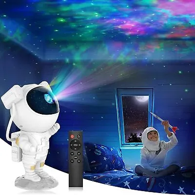 Astronaut Projector Galaxy Starry Sky Night Light Night Space LED Lamp New • £26.99
