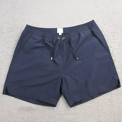 Sunspel Mens Swim Trunks Size Large Mesh Lined Board Shorts Beach Resort • $49.98