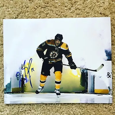 Milan Lucic Signed Autograph 8x10 Photograph Boston Bruins NHL Oilers  • $50