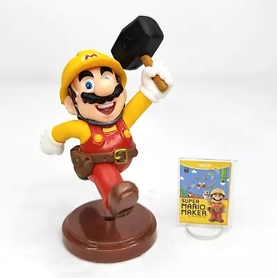 Super Mario Maker 2  Builder Mario Choco Egg Mini Figure Gashapon Furuta • $8