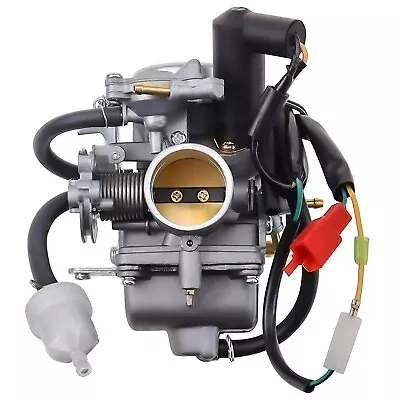 30mm Carburetor For Chinese GY6 90cc 110cc 150cc 250cc 4 Stroke Engine ATV Moped • $30.61