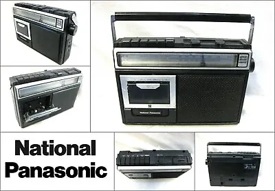 Vintage National Panasonic RX-1250A FM AM Radio Cassette Recorder Boombox • $25