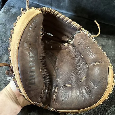 Mizuno GXC99 33.50  RHT Baseball Catcher's Mitt (Brown/Beige) Good Condition • $49.99