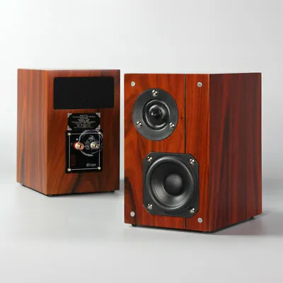 Qinpu VF-3.5 Speakers Loudspeakers Tabletop Hi-fi Wood A Pair New • $377.44