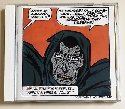 Metal Fingers ~ Special Herbs Vol. 1 & 2 CD HTR-105 Mint MF DOOM • $59.99