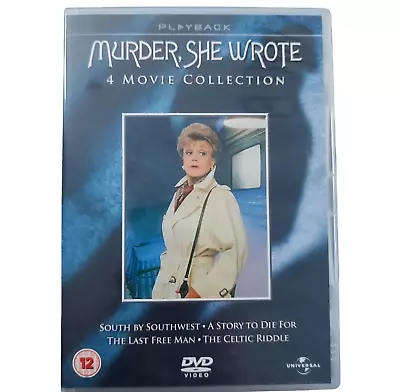 Murder She Wrote DVD Complete 4 Movie Collection 2 Disc Box Set Series Season • £24.99