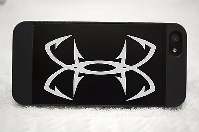 Under Armour Fishing Hooks Sticker Vinyl Decal Car Cell Phone Choose Size V341 • $3.99