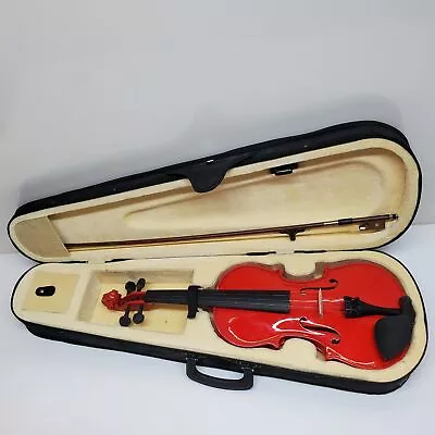 Crescent HX 4/4 Red Violin With Case • $9.99