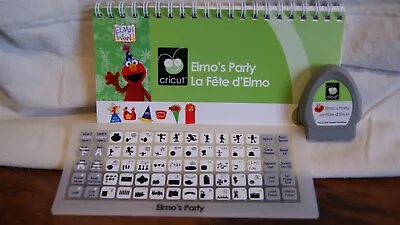 Cricut Cartridge - SESAME STREET ELMO'S PARTY - Used - No Box - NOT LINKED X • $9.99