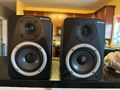 M-Audio Studiophile DX4 Studio Monitor Speakers - Dented Cones MAudio Black • $68