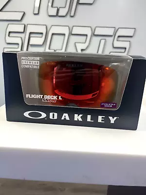 NWT Oakley Flight Deck Matte Black Prizm Torch IRID GBL Large • $139.99