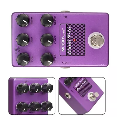 MoskyAudio Speaker Simulation Drive Pedal Perfect For Live Performances • $77.57
