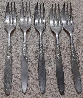 Vintage Grosvenor Christine EPNS A1 Cake/Dessert Forks • $20