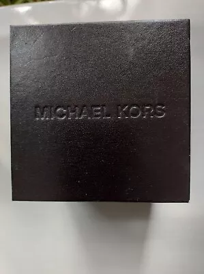 Michael Kors Empty Dark Brown Hardcase Watch Box • $6