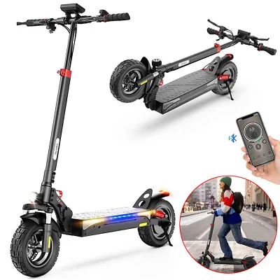 800w Electric Scooter Adult 48v 40km 40km/h 10inch Off Road Folding E-scooter Uk • £549.99