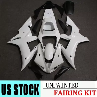 Unpainted Fairing Kit For Yamaha YZF R1 2002 2003 ABS Injection Molded Bodywork • $228