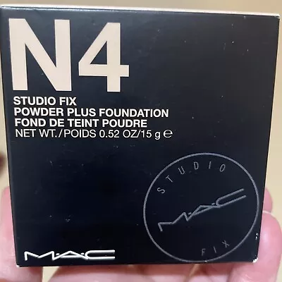 N4 Mac Studio Fix Powder Plus Foundation SHADE N4 NIB • $16.99