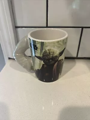 Star Wars Yoda Ceramic 12 Oz Coffee Tea Hot Cocoa Mug By Galerie • $11