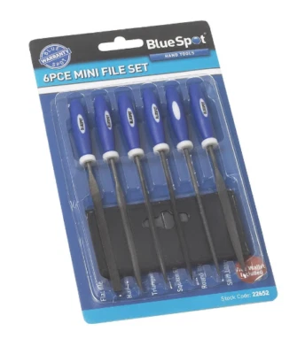 £5.98 • Buy Mini File Set 6 Piece Lifetime Guarantee Model Making Metal Work Hobbies Art