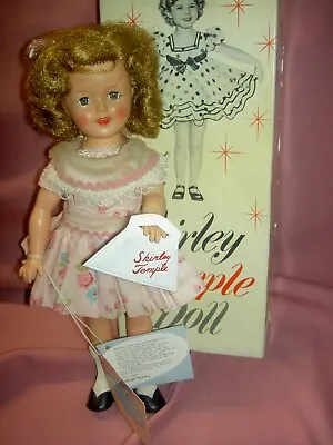Pretty 1957 Ideal 12  Vinyl Tagged Shirley Temple Doll MIB Model #9500 W/purse • $129