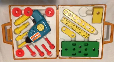 Vintage Fisher-Price Tool Kit 1977 Drill 70s Fisher Price • $8