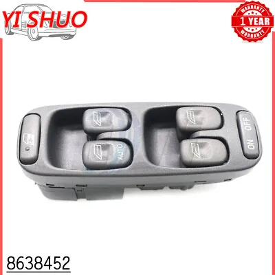 For Volvo V70 S70 C70 8638452 1x Power Window Switch Master Switch Front Left • $28.96