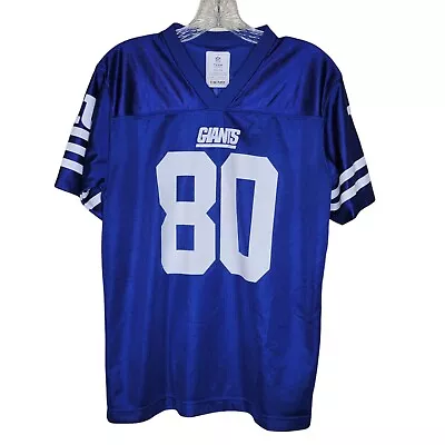 NFL Team Apparel Youth NY Giants 80 Cruz Blue Jersey Short Sleeve Size XL • $25