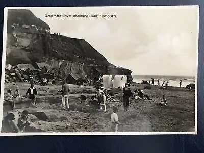 £2.99 • Buy Vintage Postcard Orcombe Cove Exmouth Devon 