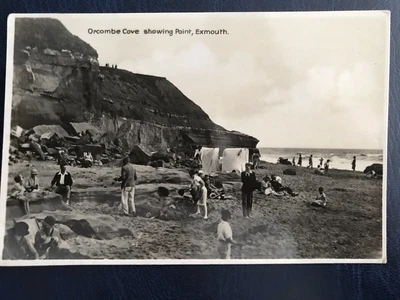 £2.99 • Buy Vintage Postcard Orcombe Cove Exmouth Devon 
