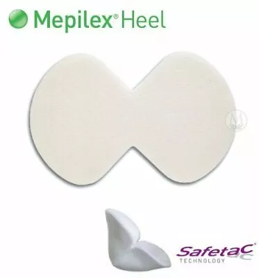 Mepilex Heel Silicone Foam Heel Dressing (Box Of 5) By Mepitel • $75.06