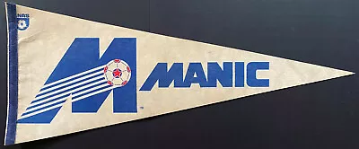 1981-83 Montreal Manic Full Size Vintage NASL Soccer Team Pennant Defunct Rare  • $50