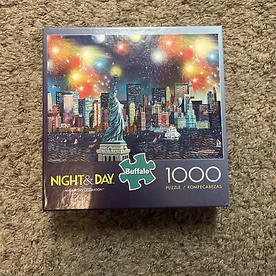 Buffalo Games - Manhattan Celebration - 1000 Piece Jigsaw Puzzle Complete • $2