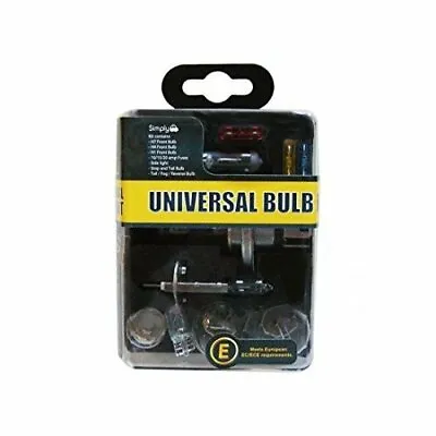 Simply Universal 10 Piece Car Emergency Bulb Fuse Spares H1 H4 H7 Kit Set • £6.85