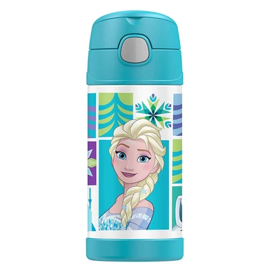 $29 • Buy Thermos 355ml Funtainer Vacuum Insulated Drink Bottle Frozen Stainless Steel