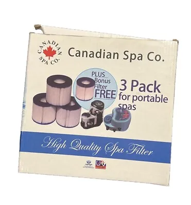 Canadian Spa KA-10090  Filter 4 Pack For Portable Spas • £19.50