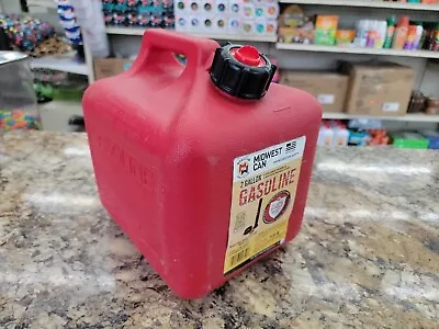 Midwest Can 2 Gallon Gas Can With Quick Flow Spout • $24.99