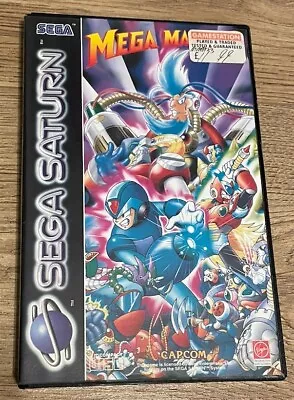 Mega Man X3 Sega Saturn Complete Boxed With Manual Rare Game • £300