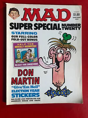 MAD Magazine  EC Publications MAD Super Special #20 • $6.90