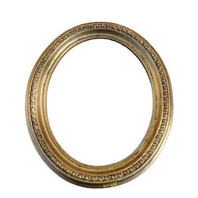 $49.48 • Buy Vintage Gold Frame Oval Gilt Ornate Hollywood Regency 12  X 10  Rococo Resin